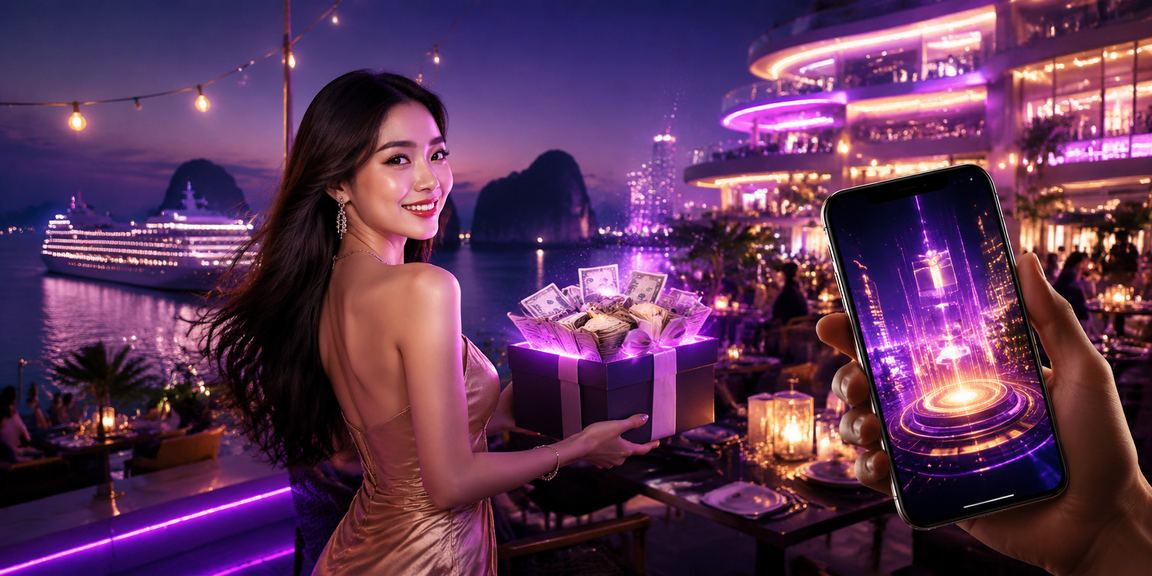 Giao diện di động tại Hạ Long hiển thị trải nghiệm thể thao và giải trí trực tuyến